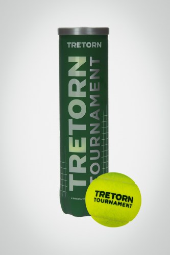 Мячи для большого тенниса Tretorn Tournament (4 мяча)