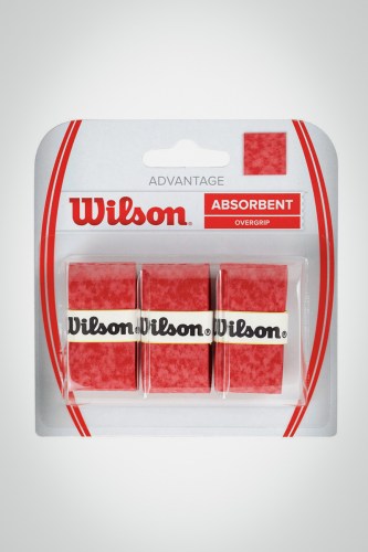 Купить овергрип Wilson Advantage x3 (красный)