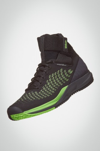 Мужские теннисные кроссовки Wilson Amplifeel 2.0 (черные / зеленые)