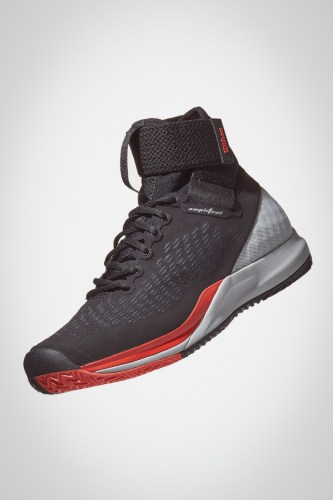 Мужские теннисные кроссовки Wilson Amplifeel 2.0 (черные / серые / красные)