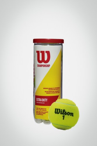 Мячи для большого тенниса Wilson Championship Extra Duty (3 мяча)