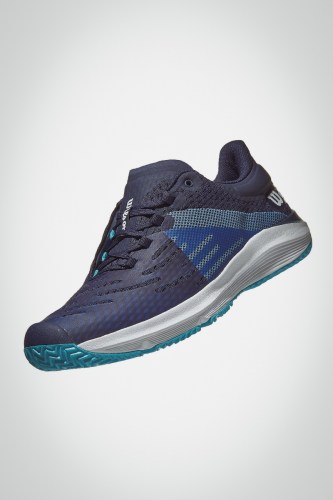 Мужские теннисные кроссовки Wilson Kaos 3.0 (синие / белые)