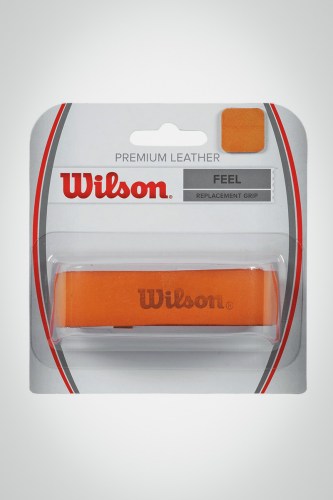Купить базовую намотку Wilson Premium Leather Grip (коричневая)
