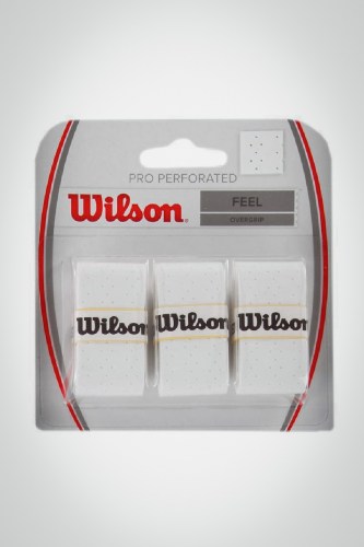 Купить овергрип Wilson Pro Perforated x3 (белый)