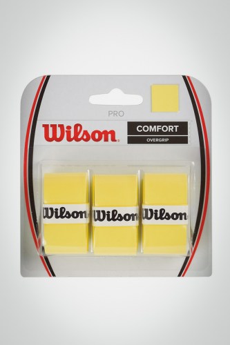 Купить овергрип Wilson Pro x3 (желтый)