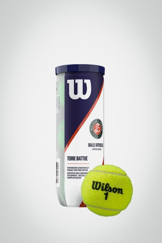 Мячи для большого тенниса Wilson Roland Garros Official Clay Court (3 мяча)