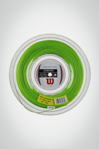 Струны для теннисной ракетки Wilson Sensation 130 / 16 - 200 метров (зеленые)