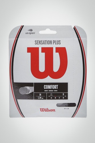 Струны для теннисной ракетки Wilson Sensation Plus 134 / 16 - 12 метров (красные)