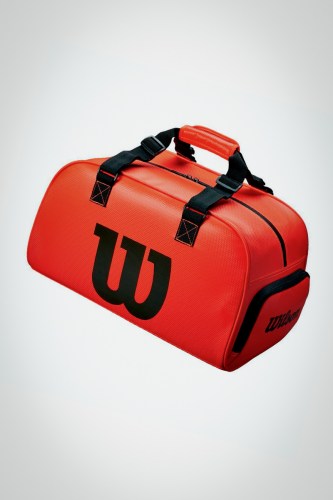 Купить теннисную сумку Wilson Small Duffle (красная)