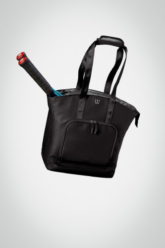 Купить женскую теннисную сумку Wilson Tote Bag (черная)