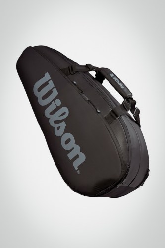 Теннисная сумка Wilson Tour 2 Comp x6 (черная / серая)