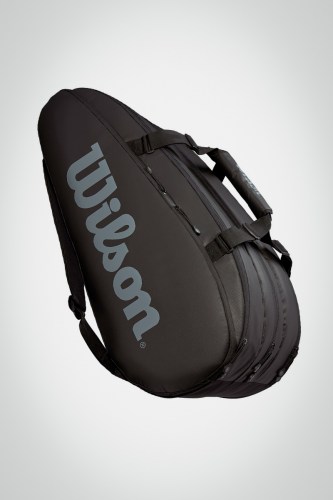 Теннисная сумка Wilson Tour 3 Comp x15 (черная / серая)