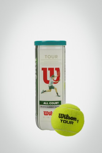 Мячи для большого тенниса Wilson Tour All Court (3 мяча)