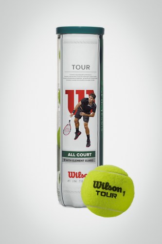 Мячи для большого тенниса Wilson Tour All Court (4 мяча)