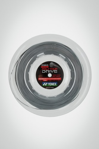 Струны для теннисной ракетки Yonex Poly Tour Drive 125 / 16l - 200 метров (серебристые)
