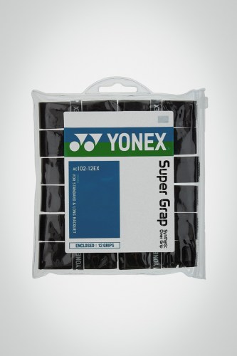Купить овергрип Yonex Super Grap x12 (черный)