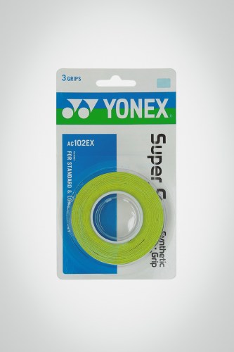 Купить овергрип Yonex Super Grap x3 (зеленый)
