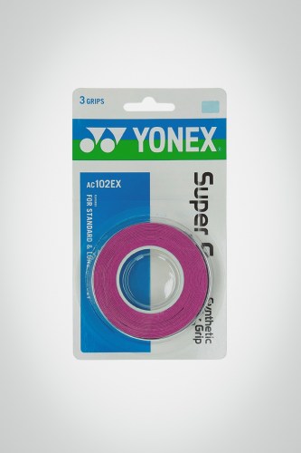 Купить овергрип Yonex Super Grap x3 (розовый)
