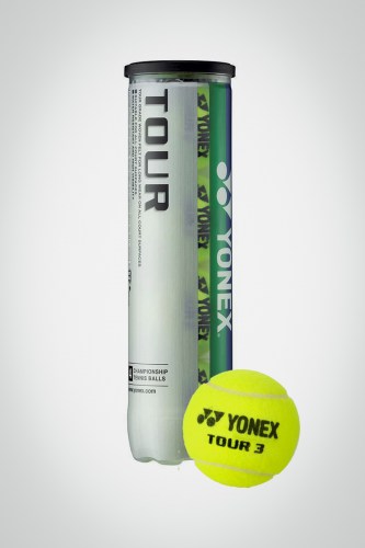 Мячи для большого тенниса Yonex Tour (4 мяча)