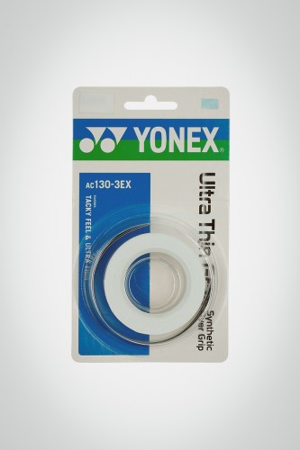 Купить овергрип Yonex Ultra Thin x3 (белый)