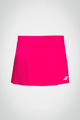 Детская юбка для тенниса для девочки Babolat Compete (розовая)