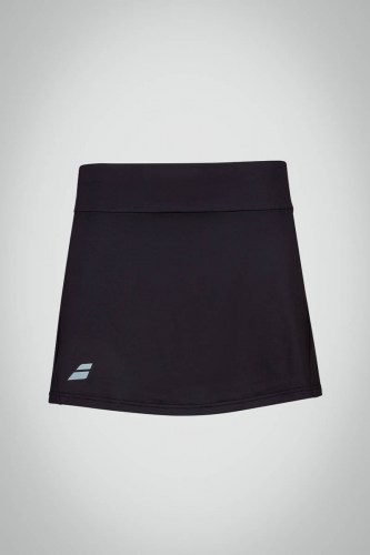 Детская юбка для тенниса для девочки Babolat Play (черная)