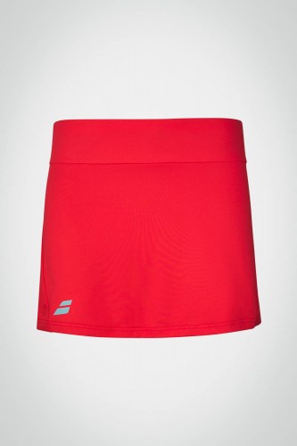 Детская юбка для тенниса для девочки Babolat Play (красная)